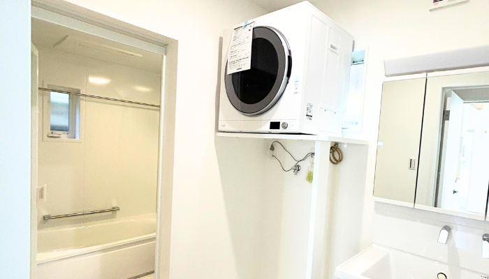 【家事ラク】「ガス乾燥機・乾太くん」が標準装備!